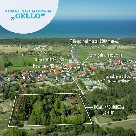 Domki Nad Morzem Cello Ostrowo  Dış mekan fotoğraf